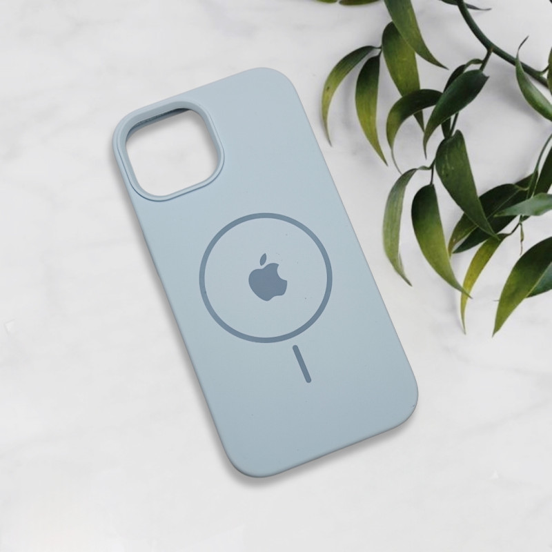 قاب سیلیکونی اورجینال طرح مگ سیف iPhone 15