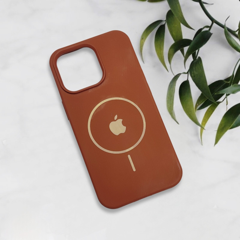 قاب سیلیکونی اورجینال طرح مگ سیف iPhone 13 Pro