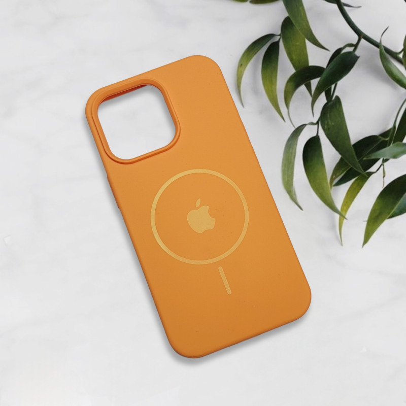 قاب سیلیکونی اورجینال طرح مگ سیف iPhone 13 Pro