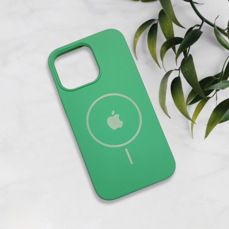 قاب سیلیکونی اورجینال طرح مگ سیف iPhone 13 Pro