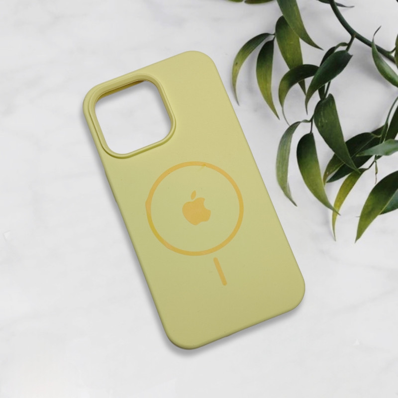 قاب سیلیکونی اورجینال طرح مگ سیف iPhone 13 Pro