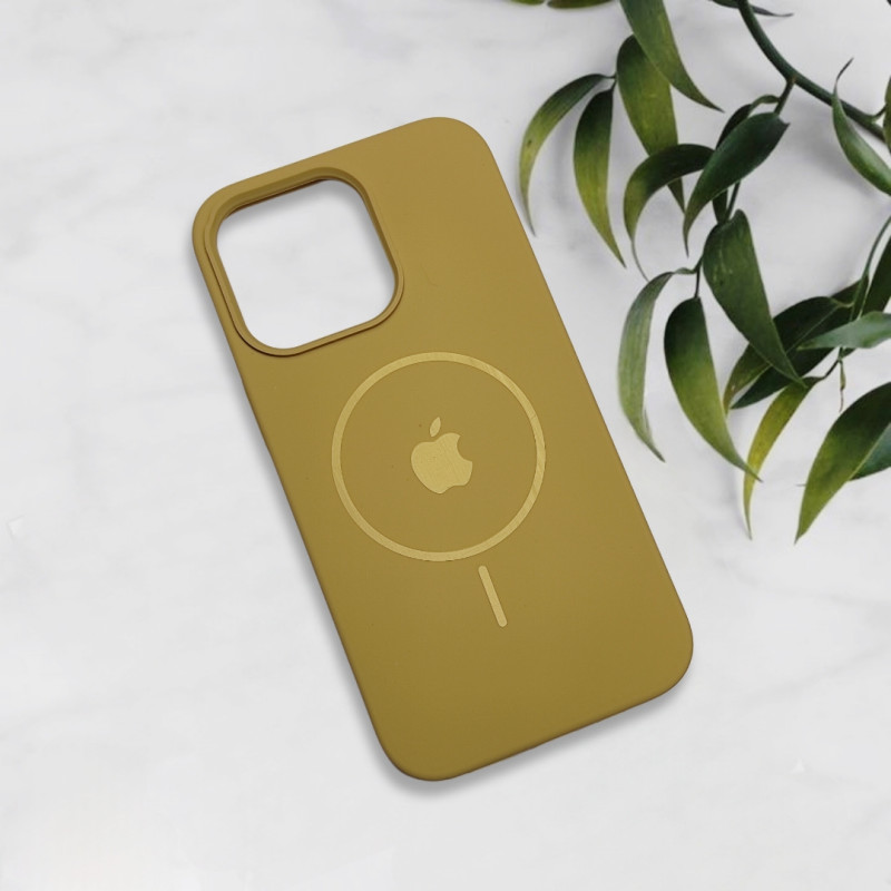 قاب سیلیکونی اورجینال طرح مگ سیف iPhone 13 Pro