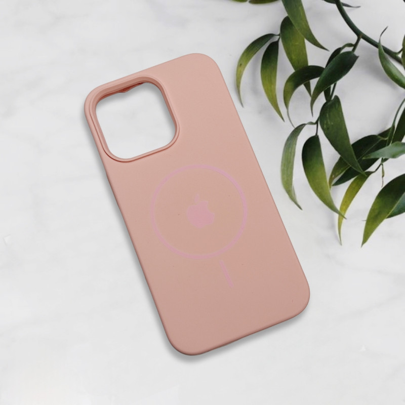 قاب سیلیکونی اورجینال طرح مگ سیف iPhone 13 Pro