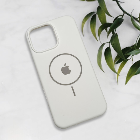 قاب سیلیکونی اورجینال طرح مگ سیف iPhone 16 Pro Max