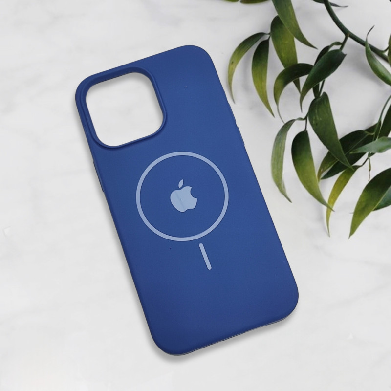 قاب سیلیکونی اورجینال طرح مگ سیف iPhone 14 Pro Max