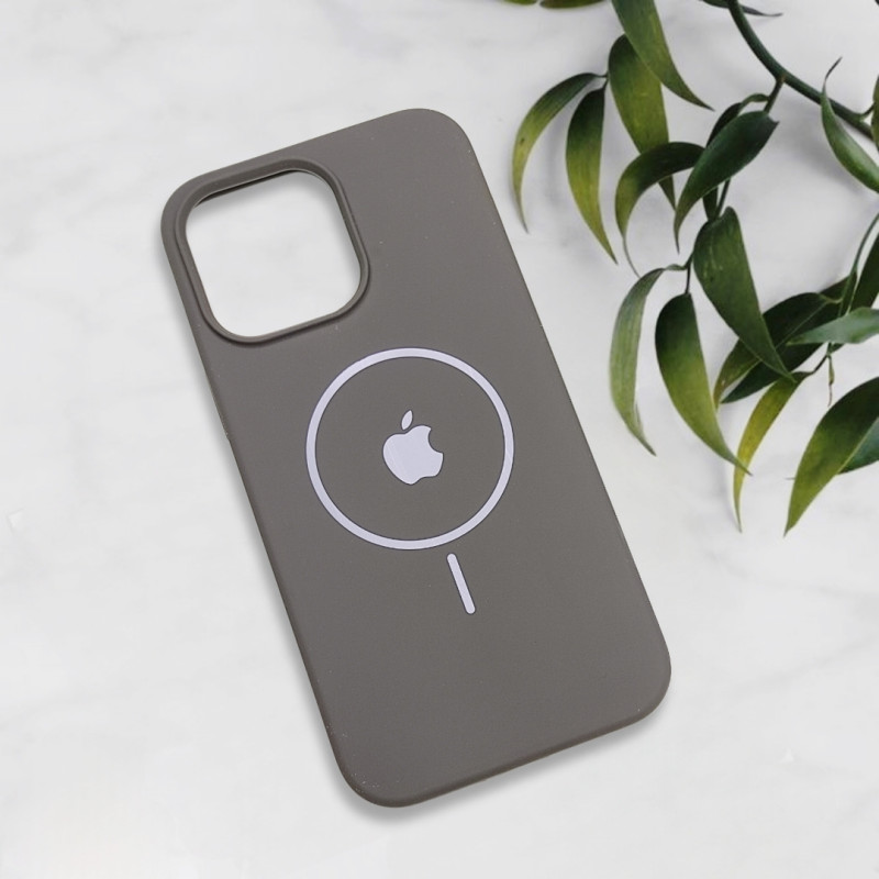 قاب سیلیکونی اورجینال طرح مگ سیف iPhone 14 Pro Max