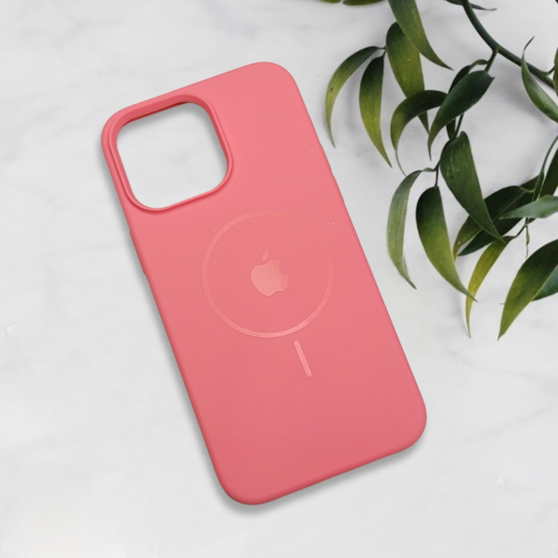 قاب سیلیکونی اورجینال طرح مگ سیف iPhone 14 Pro Max