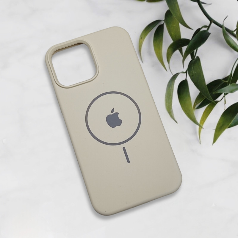 قاب سیلیکونی اورجینال طرح مگ سیف iPhone 13 Pro Max