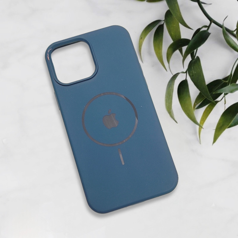 قاب سیلیکونی اورجینال طرح مگ سیف iPhone 13 Pro Max