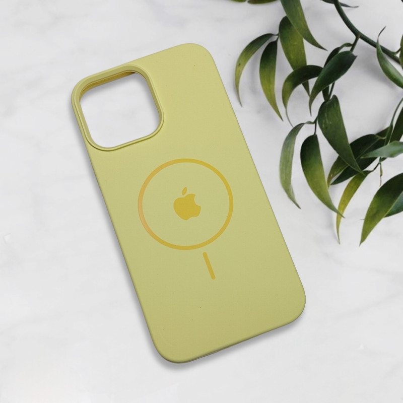 قاب سیلیکونی اورجینال طرح مگ سیف iPhone 13 Pro Max