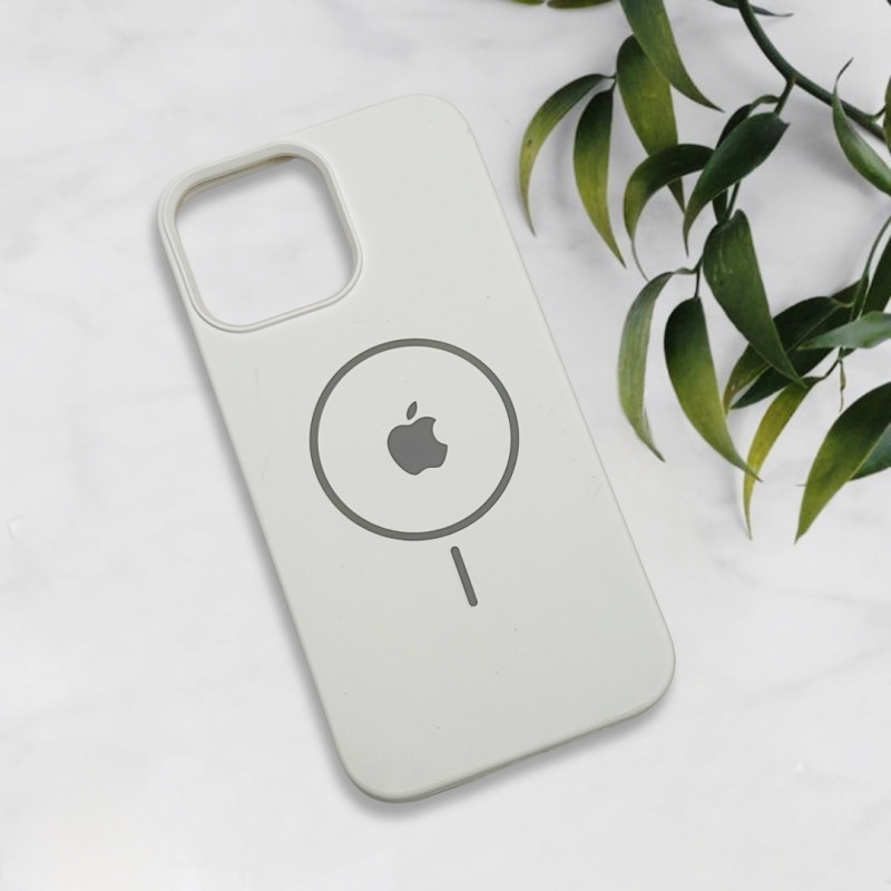 قاب سیلیکونی اورجینال طرح مگ سیف iPhone 13 Pro Max