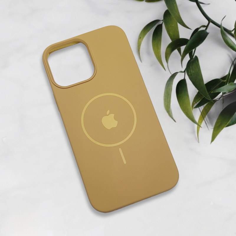 قاب سیلیکونی اورجینال طرح مگ سیف iPhone 13 Pro Max