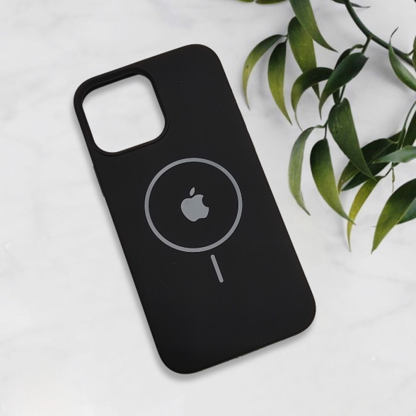 قاب سیلیکونی اورجینال طرح مگ سیف iPhone 13 Pro Max