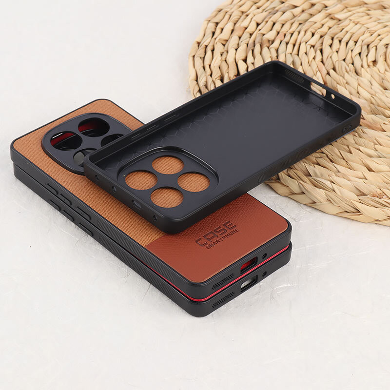 قاب چرمی Smart Phone مدل Xiaomi Redmi Note 14 Pro 4G