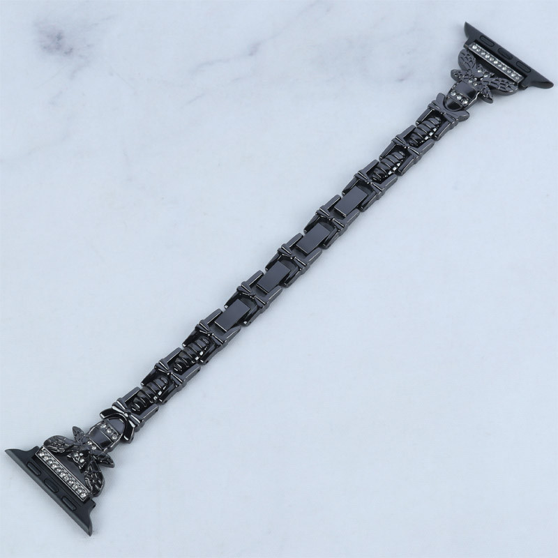 بند استیل اپل واچ Guoi سایز 42-49 mm طرح سنجاقک