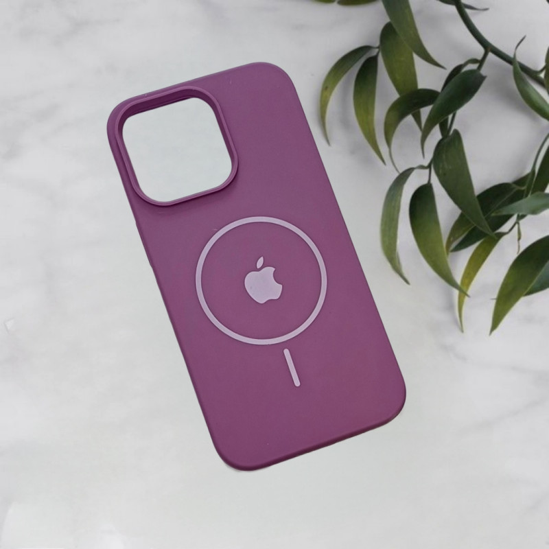 قاب سیلیکونی اورجینال طرح مگ سیف iPhone 13 Pro