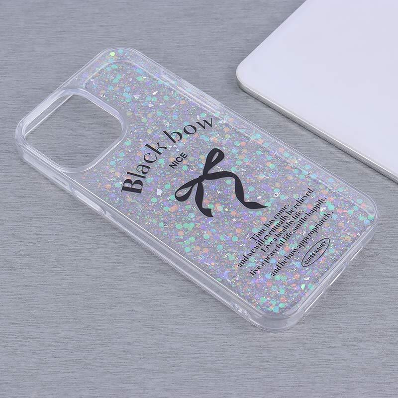 قاب اکلیلی Black Bow Nice مدل iPhone 13 Pro Max