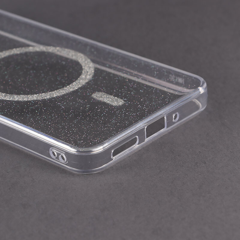 قاب شفاف اکلیلی Xiaomi Redmi 13C / Poco C65 طرح مگ سیف