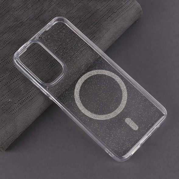 قاب شفاف اکلیلی Xiaomi Redmi Note 11 4G / Note 11s طرح مگ سیف