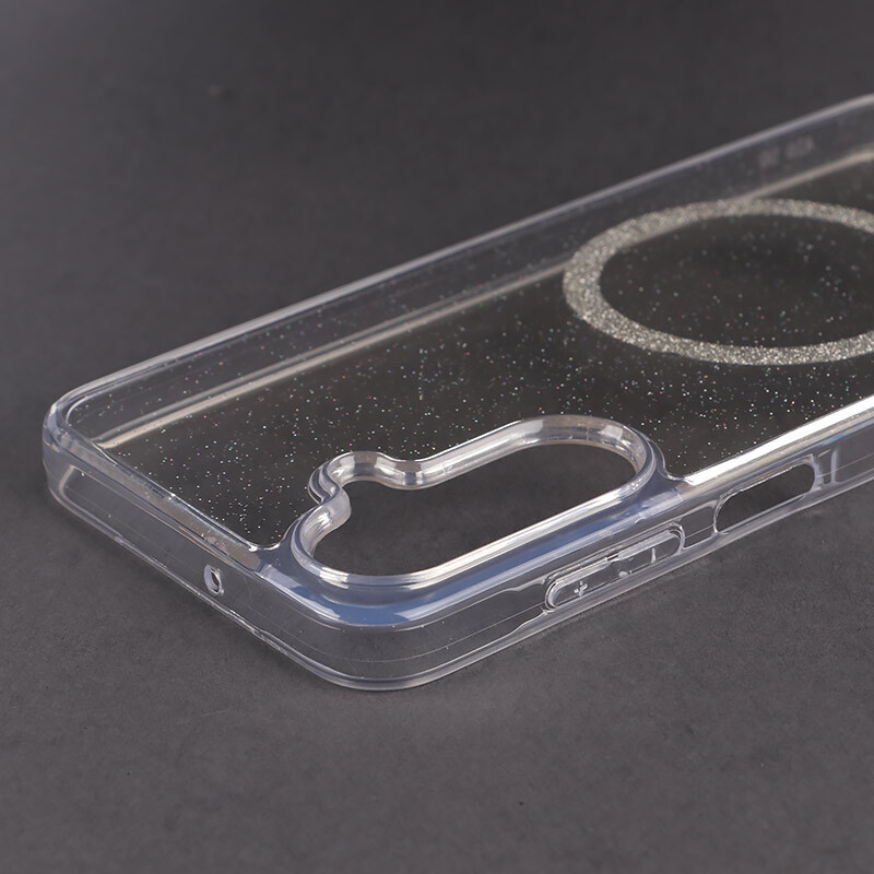 قاب شفاف اکلیلی Samsung A26 طرح مگ سیف