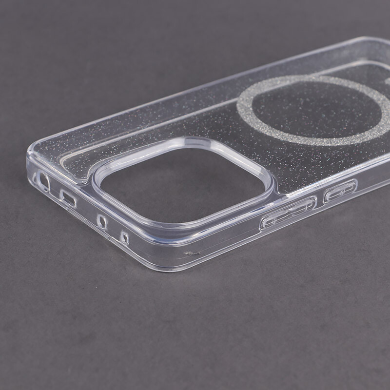 قاب شفاف اکلیلی Xiaomi Redmi Note 13 4G طرح مگ سیف