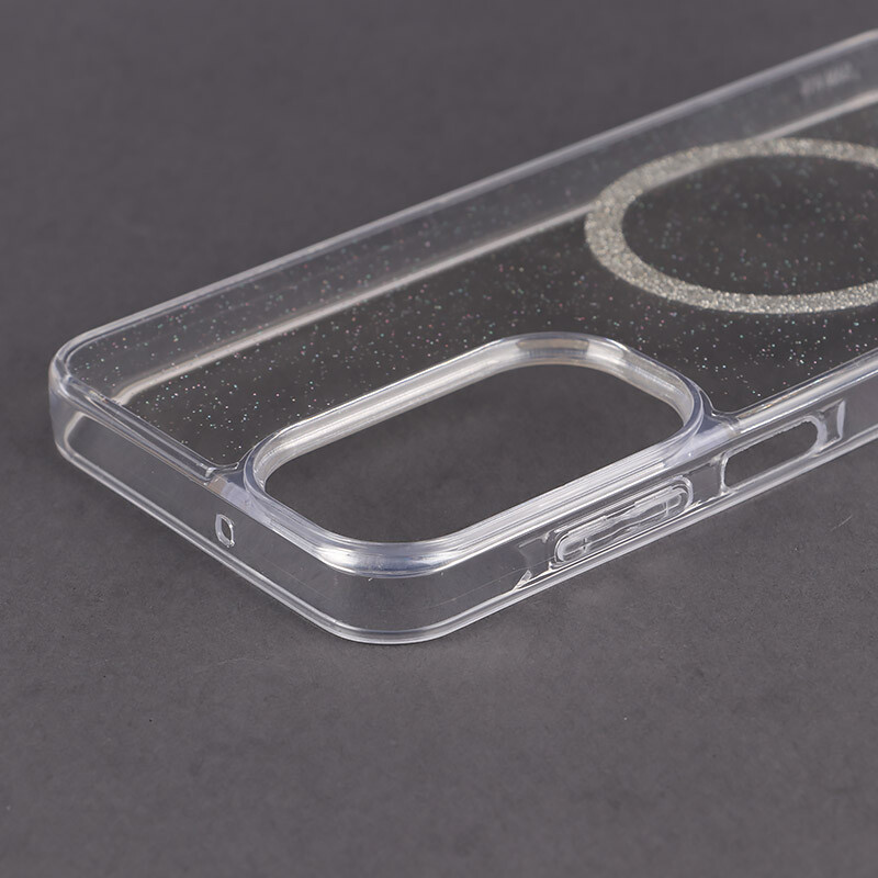 قاب شفاف اکلیلی Samsung A16 طرح مگ سیف