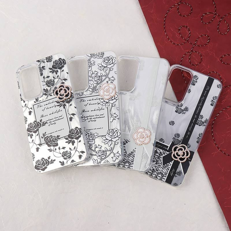 قاب طرح گل برجسته Samsung A54