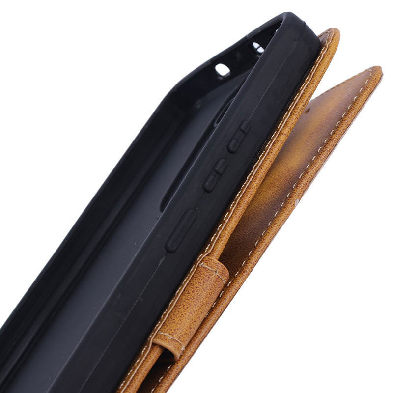 کیف چرمی مگنتی محافظ لنزدار Xiaomi Poco X7 Pro