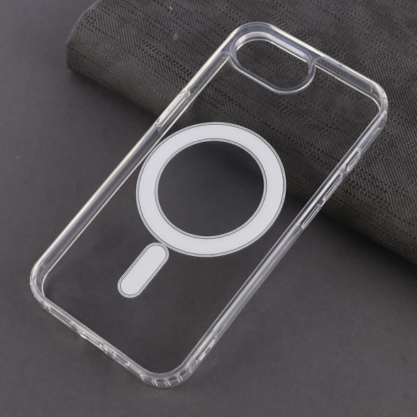 قاب شفاف مگ سیف اورجینال Iphone 16 SE