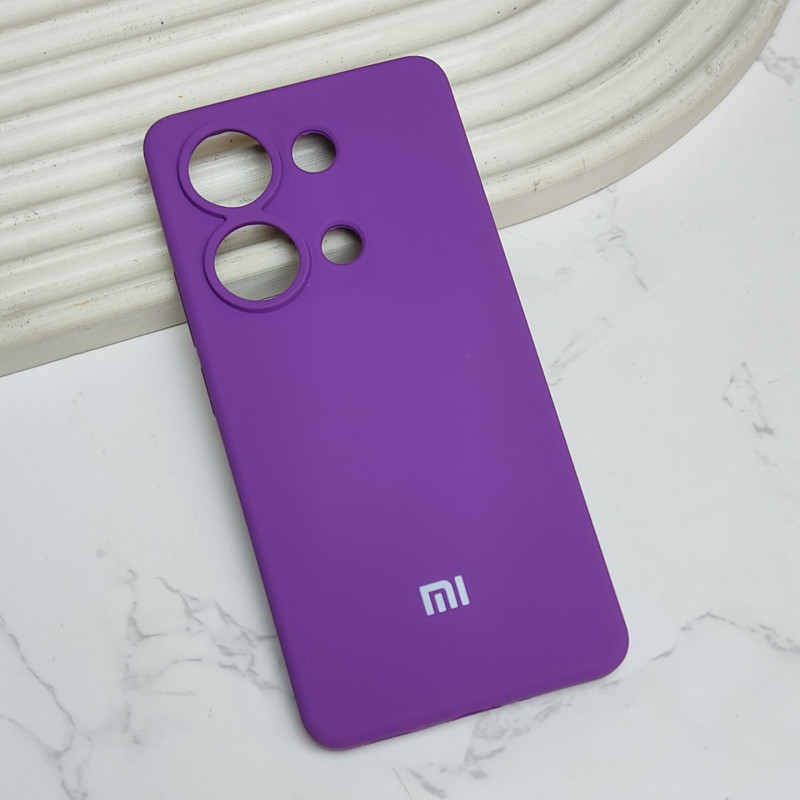 قاب سیلیکونی اورجینال Xiaomi Note 13 Pro 4G / Poco M6 Pro 4G