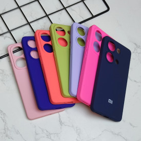 قاب سیلیکونی اورجینال Xiaomi Note 13 Pro 4G / Poco M6 Pro 4G