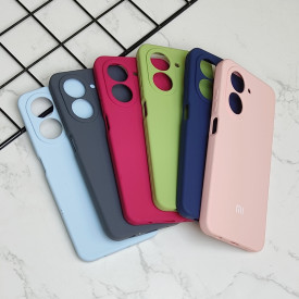 قاب سیلیکونی اورجینال محافظ لنزدار Xiaomi Redmi A5 / Poco C71