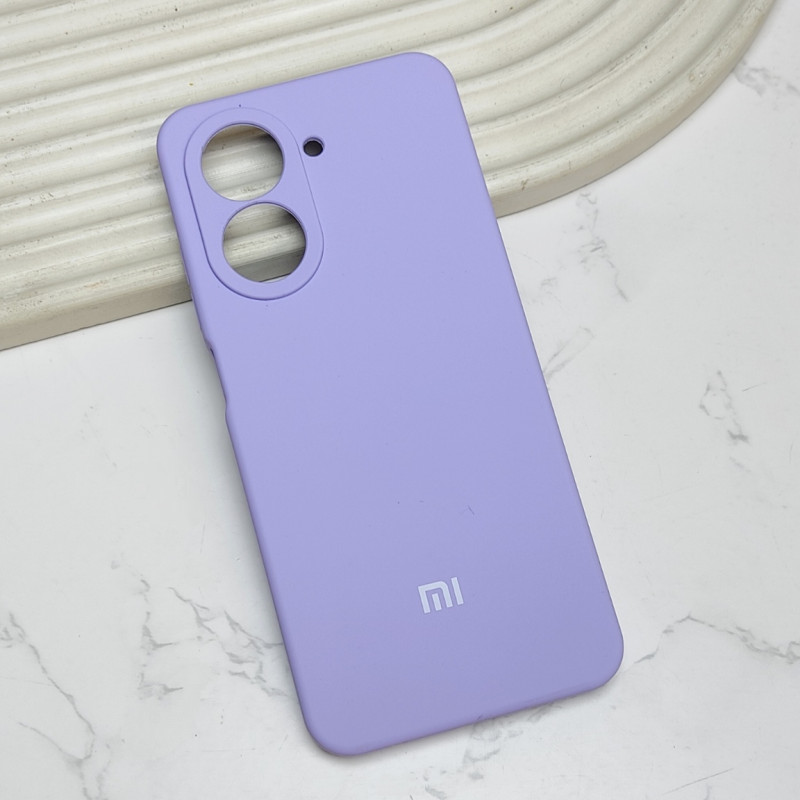 قاب سیلیکونی اورجینال محافظ لنزدار Xiaomi Redmi A5 / Poco C71