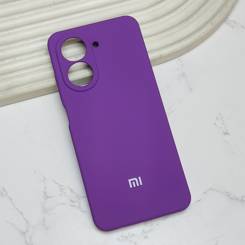 قاب سیلیکونی اورجینال محافظ لنزدار Xiaomi Redmi A5 / Poco C71