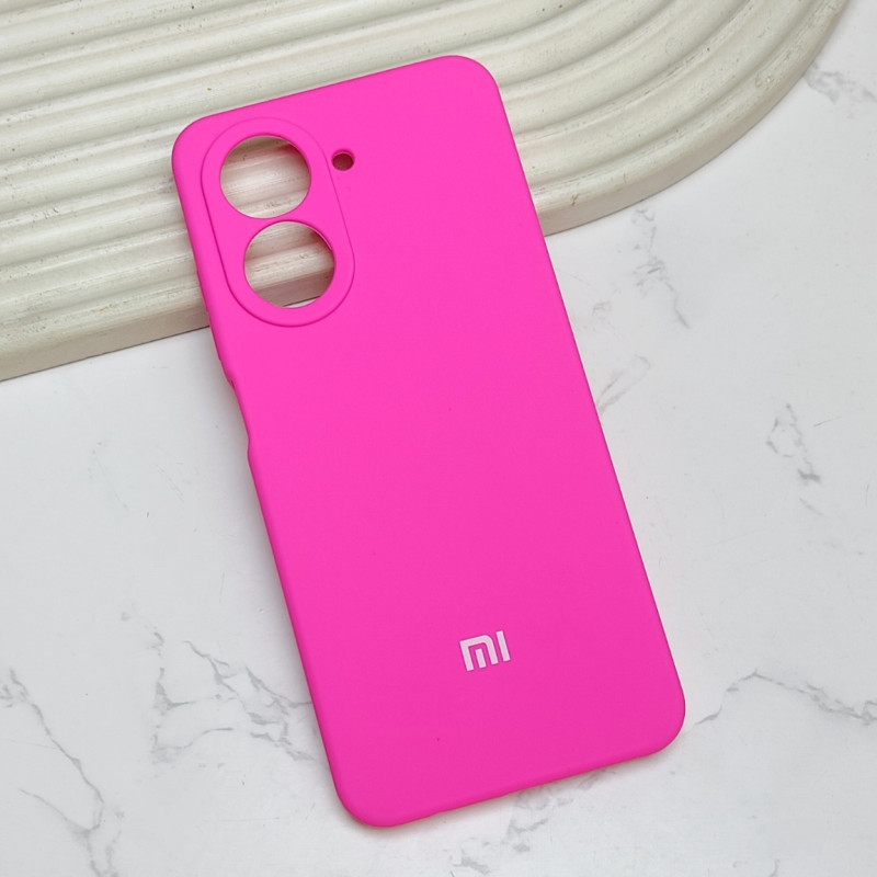 قاب سیلیکونی اورجینال محافظ لنزدار Xiaomi Redmi A5 / Poco C71