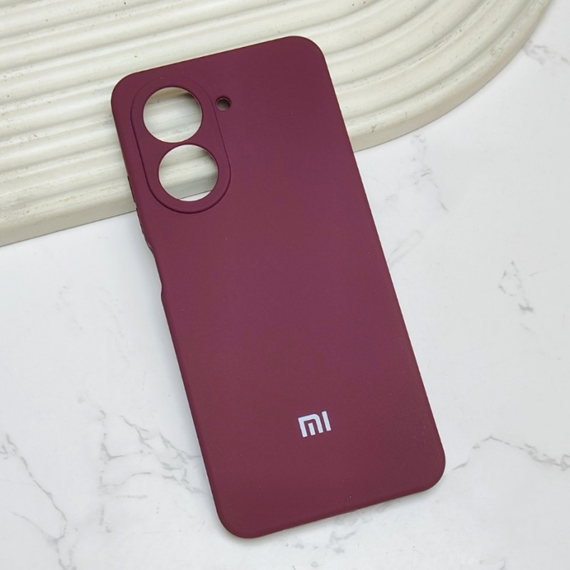 قاب سیلیکونی اورجینال محافظ لنزدار Xiaomi Redmi A5 / Poco C71