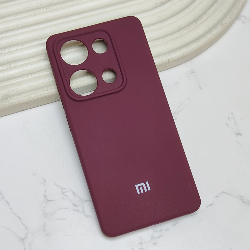 قاب سیلیکونی اورجینال محافظ لنزدار Xiaomi Redmi Note 14s