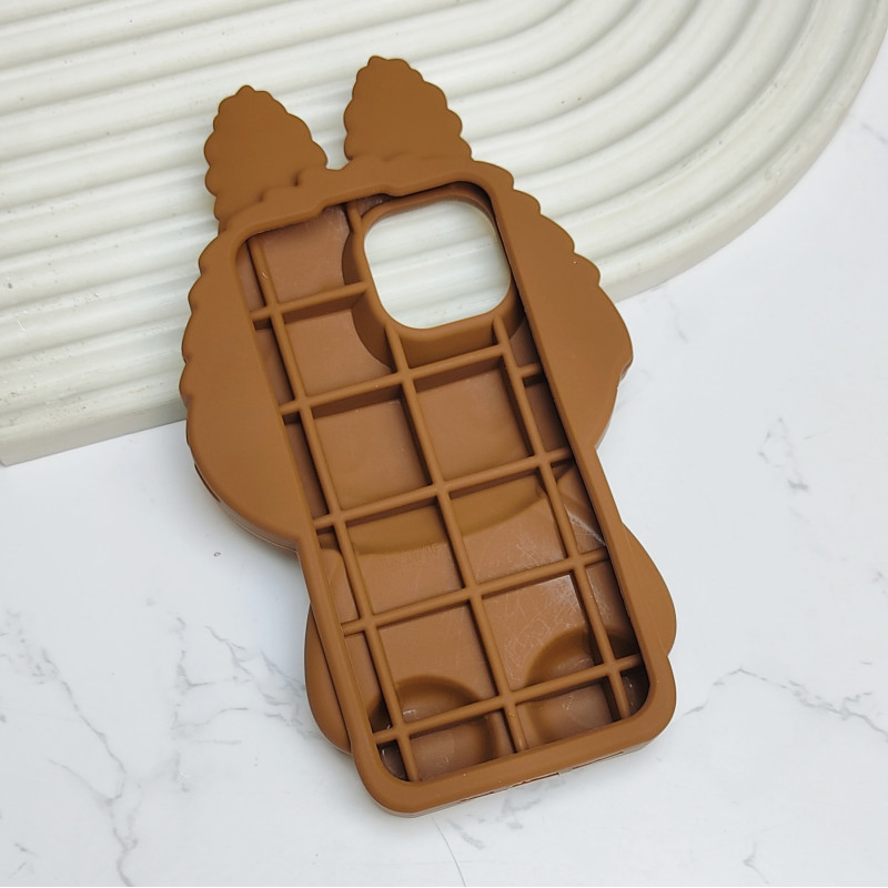 قاب سیلیکونی عروسکی طرح لبوبو Iphone 13 / 14 / 15