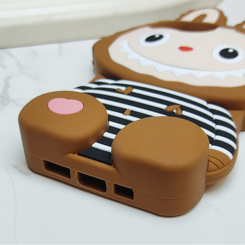 قاب سیلیکونی عروسکی طرح لبوبو Iphone 13 / 14 / 15