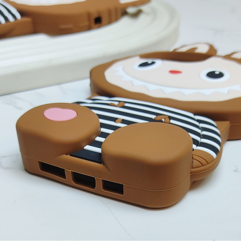 قاب سیلیکونی عروسکی طرح لبوبو Iphone 12 Pro Max / 13 Pro Max