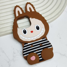 قاب سیلیکونی عروسکی طرح لبوبو Iphone 14 Pro Max / 15 Pro Max