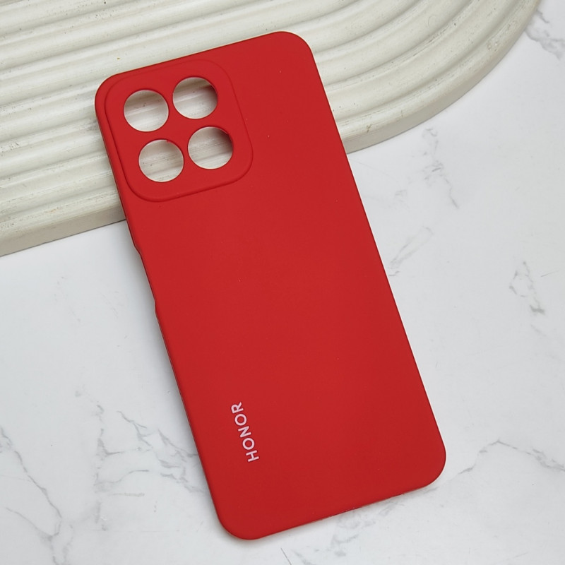 قاب سیلیکونی اورجینال محافظ لنزدار Honor X7c