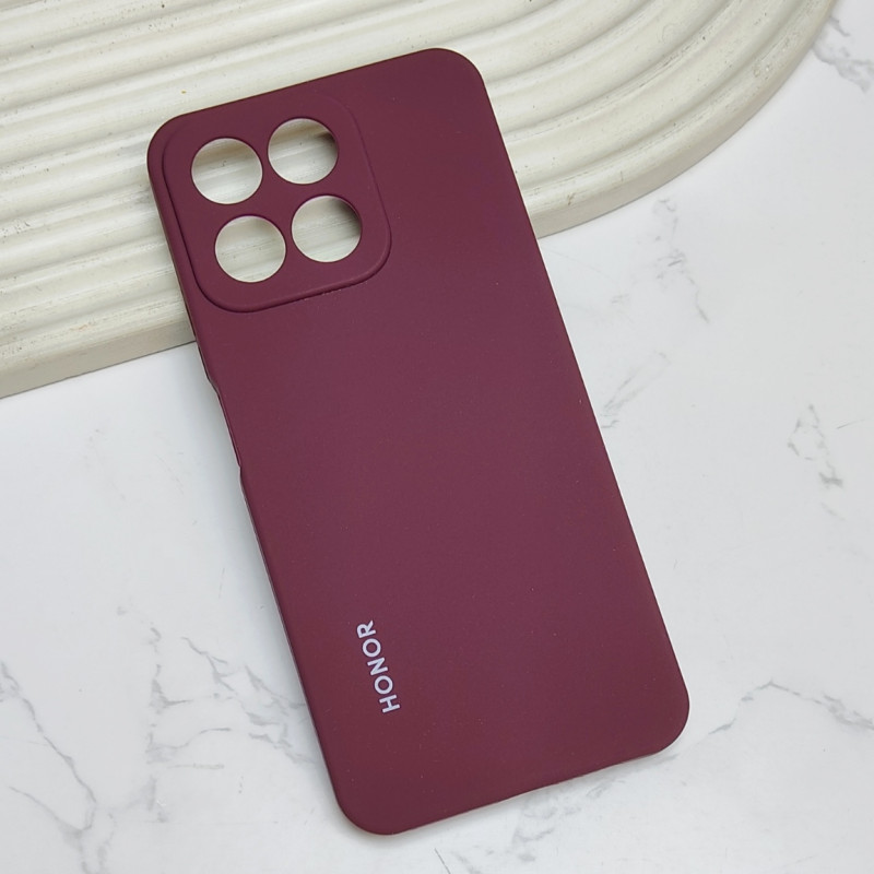 قاب سیلیکونی اورجینال محافظ لنزدار Honor X7c