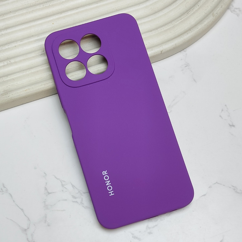 قاب سیلیکونی اورجینال محافظ لنزدار Honor X6B