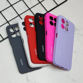 قاب سیلیکونی اورجینال محافظ لنزدار Honor X6B