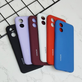 قاب سیلیکونی اورجینال محافظ لنزدار Honor X5