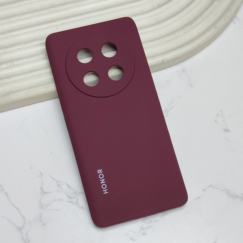 قاب سیلیکونی اورجینال محافظ لنزدار Honor X9c