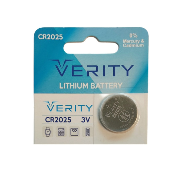 باتری سکه ای VERITY مدل 2025