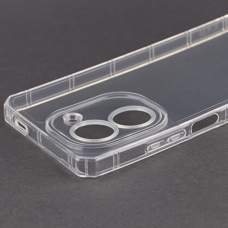 قاب ژله ای شفاف محافظ لنزدار Xiaomi Redmi A5 / Poco C71