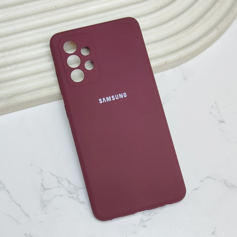 قاب سیلیکونی اورجینال محافظ لنزدار Samsung A52 / A52s